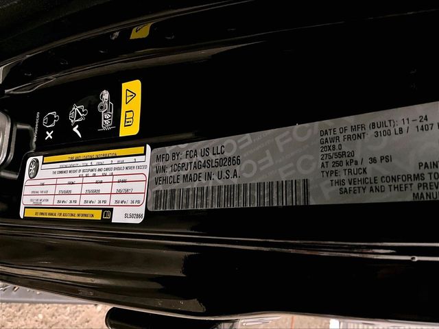 2025 Jeep Gladiator Nighthawk Black at South Hills CDJR