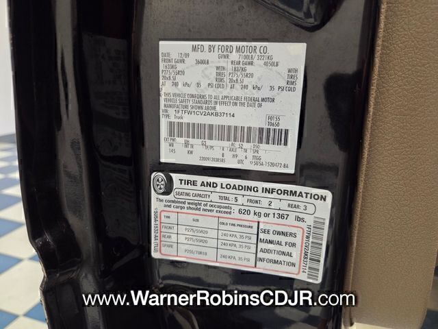 Used 2010 Black Ford Lariat image 16