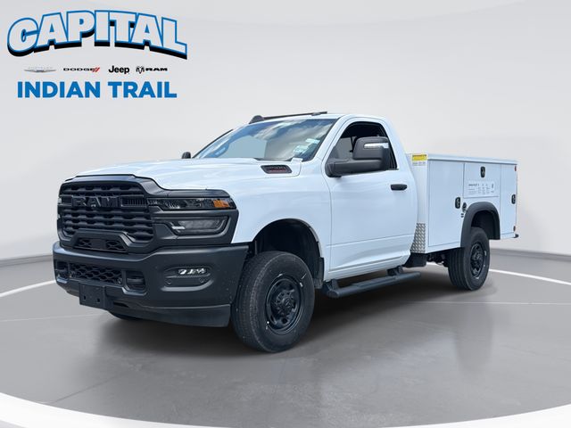 Bright White Clearcoat 2025 RAM 2500 Pickup Truck Four-Wheel Drive 8-Speed Automatic