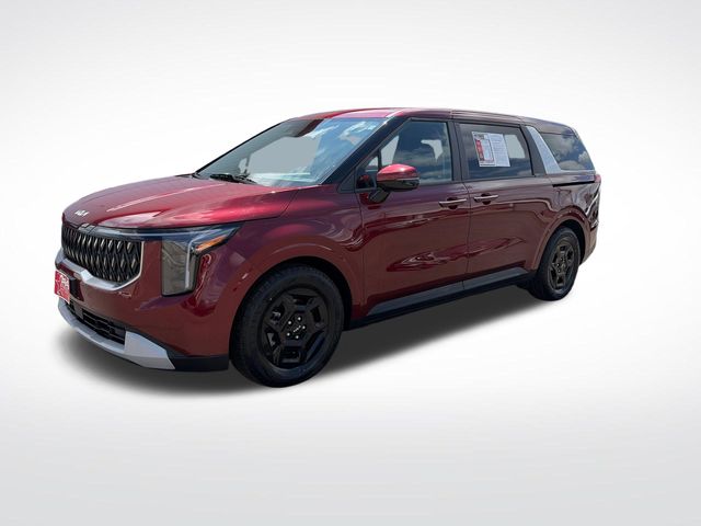 Flare Red 2025 Kia Carnival Minivan Front-Wheel Drive 8-Speed Automatic