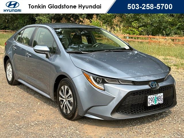 Celestite 2022 Toyota Corolla Hybrid Sedan Front-Wheel Drive Continuously Variable Transmission