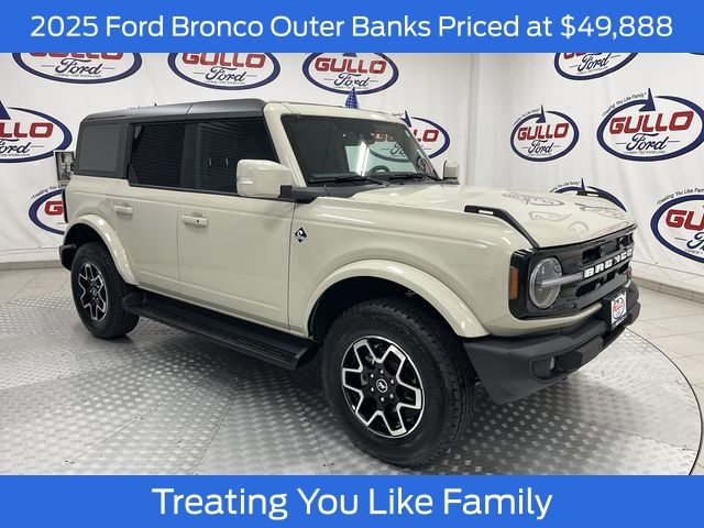 Desert Sand 2025 Ford Bronco Outer Banks 4-Door 4WD SUV / Crossover Four-Wheel Drive Automatic