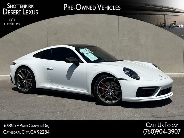 White 2020 Porsche 911 Coupe Rear-Wheel Drive 8-Speed Automatic