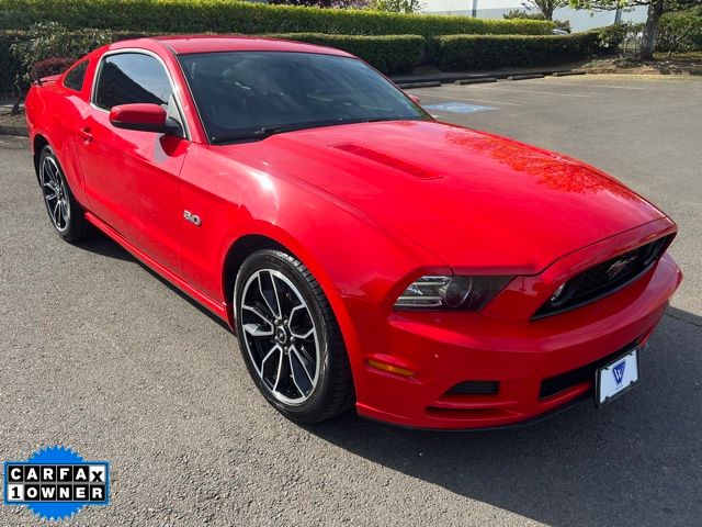 Race Red 2014 Ford Mustang GT Premium Coupe RWD Coupe Rear-Wheel Drive 6-Speed Automatic