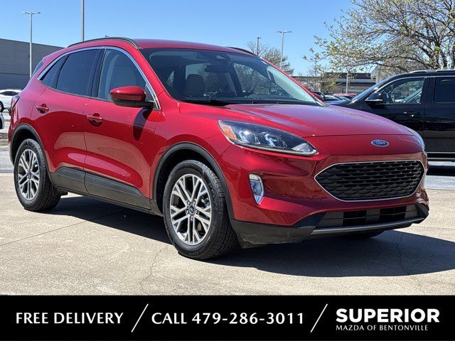 Red 2021 Ford Escape SEL FWD SUV / Crossover Front-Wheel Drive 8-Speed Automatic
