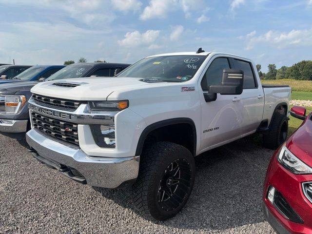 2020 Chevrolet Silverado 2500HD LT White at John Sisson Motors
