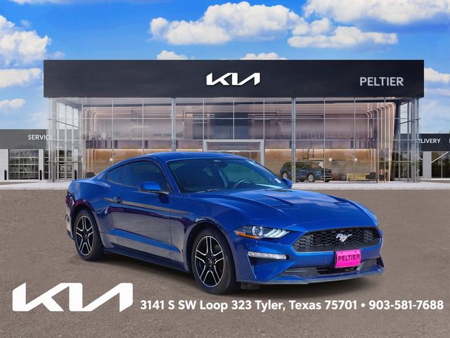 Blue Metallic 2022 Ford Mustang Coupe Rear-Wheel Drive Automatic
