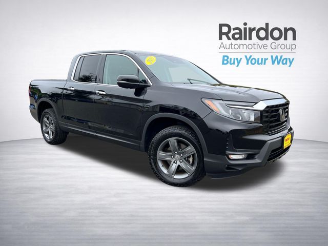 Crystal Black Pearl 2023 Honda Ridgeline Pickup Truck All-Wheel Drive 9-Speed Automatic