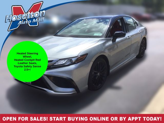 Celestial Silver Metallic/Midnight Black Metallic 2024 Toyota Camry Hybrid Sedan Front-Wheel Drive Continuously Variable Transmission