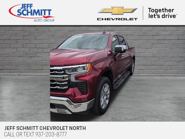 Red Metallic 2024 Chevrolet Silverado 1500 Pickup Truck Four-Wheel Drive Automatic
