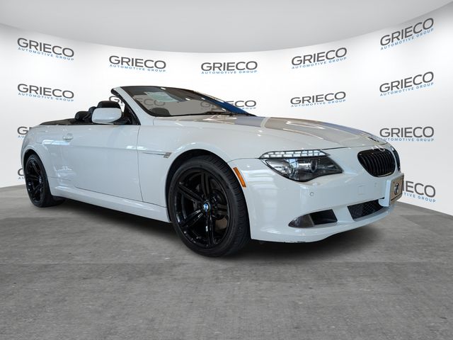 Alpine White 2010 BMW 6 Series 650i Convertible RWD Convertible Rear-Wheel Drive 6-Speed Automatic