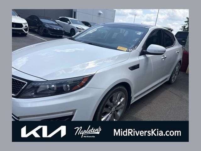 Snow White Pearl 2015 Kia Optima Sedan Front-Wheel Drive 6-Speed Automatic