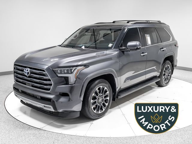 Magnetic Gray Metallic 2023 Toyota Sequoia Limited 4WD SUV / Crossover Four-Wheel Drive Automatic