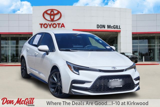 Ice 2025 Toyota Corolla Sedan Front-Wheel Drive Continuously Variable Transmission