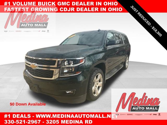 Green Envy Metallic 2016 Chevrolet Suburban 1500 LT 4WD SUV / Crossover Four-Wheel Drive 6-Speed Automatic Overdrive