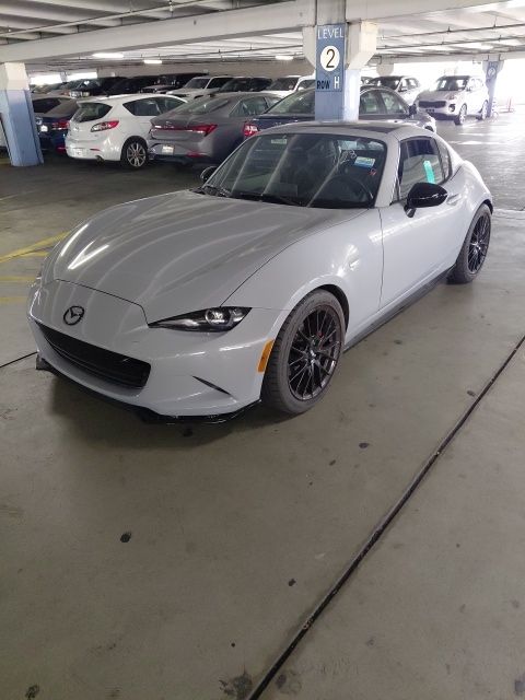 Aero Gray 2024 Mazda MX-5 Miata Convertible Rear-Wheel Drive 6-Speed Manual