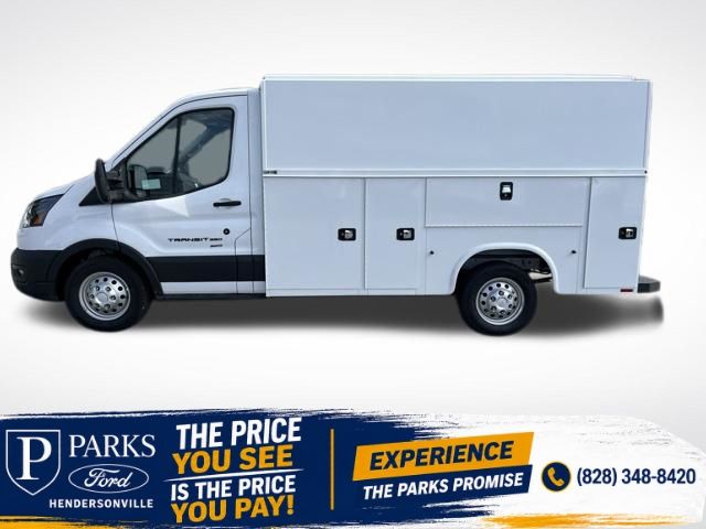 Oxford White 2026 Ford Transit Chassis Van All-Wheel Drive 