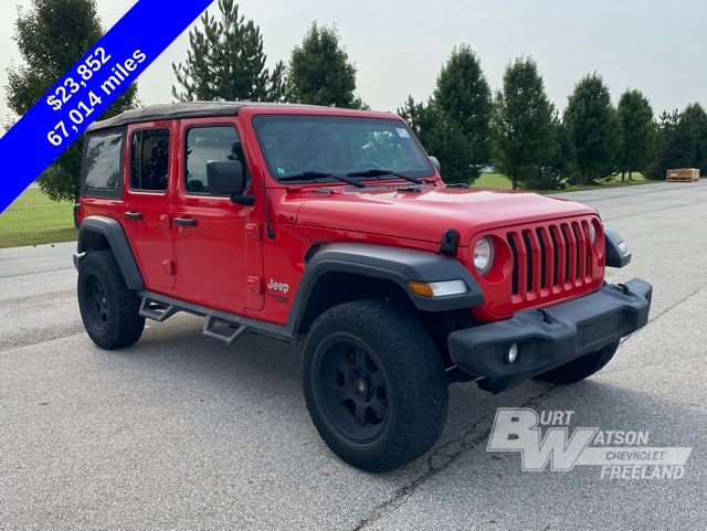 2018 Jeep Wrangler Unlimited Sport S 33