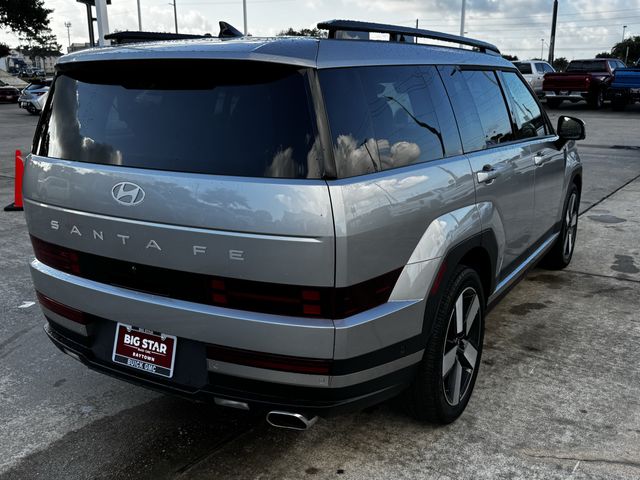 2025 Hyundai Santa Fe Limited Silver at Baytown Hyundai
