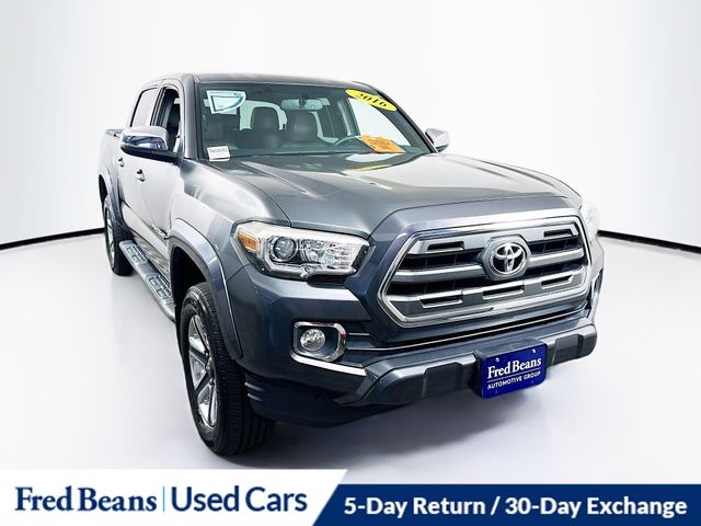 Magnetic Gray Metallic 2016 Toyota Tacoma Double Cab V6 Limited 4WD Pickup Truck Four-Wheel Drive 6-Speed Automatic