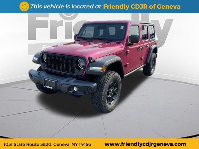 Tuscadero Pearlcoat 2026 Jeep Wrangler SUV / Crossover Four-Wheel Drive 8-Speed Automatic
