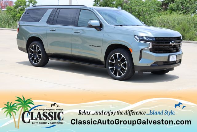 2023 Chevrolet Suburban RST Green at Bayway Chrysler Dodge Jeep Ram