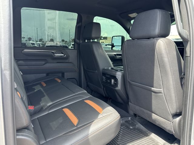 2025 GMC Sierra 2500HD AT4 Silver at Bayway Cadillac of The Woodlands