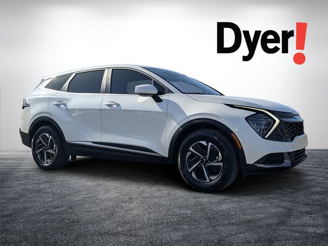 Snow White Pearl 2025 Kia Sportage Hybrid SUV / Crossover Front-Wheel Drive 6-Speed Automatic