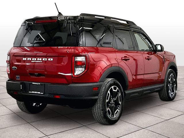 2021 Ford Bronco Sport Outer Banks Red at Luther Ford