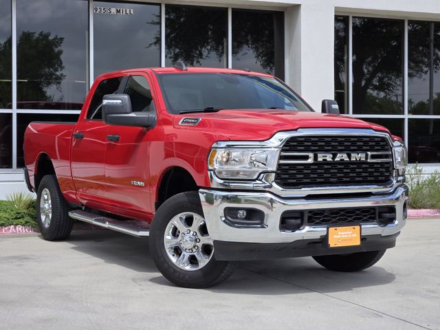Flame Red Clearcoat 2024 RAM 2500 Pickup Truck Four-Wheel Drive 8-Speed Automatic