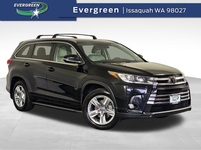 Midnight Black Metallic 2018 Toyota Highlander SUV / Crossover All-Wheel Drive 8-Speed Automatic