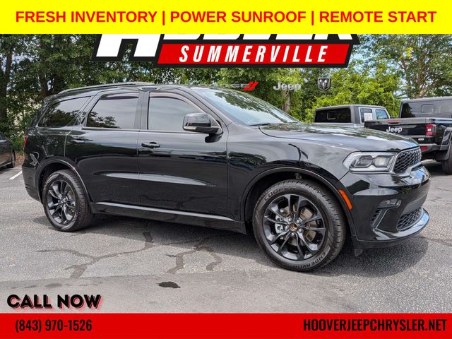 DB Black Clearcoat 2021 Dodge Durango SUV / Crossover Rear-Wheel Drive 8-Speed Automatic