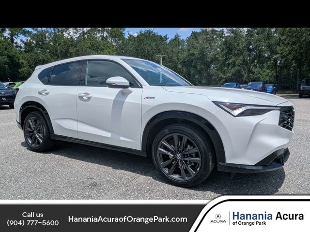 Platinum White Pearl 2026 Acura ADX SUV / Crossover Front-Wheel Drive Continuously Variable Transmission