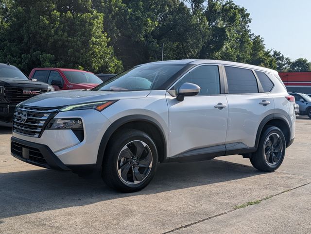 Brilliant Silver Metallic 2025 Nissan Rogue SUV / Crossover Front-Wheel Drive Continuously Variable Transmission