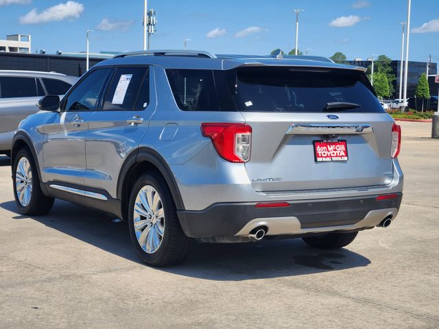 2020 Ford Explorer Limited Silver at Shottenkirk Kia Fort Bend