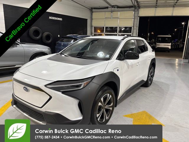 Cosmic White Pearl 2024 Subaru Solterra SUV / Crossover All-Wheel Drive 1-Speed Automatic