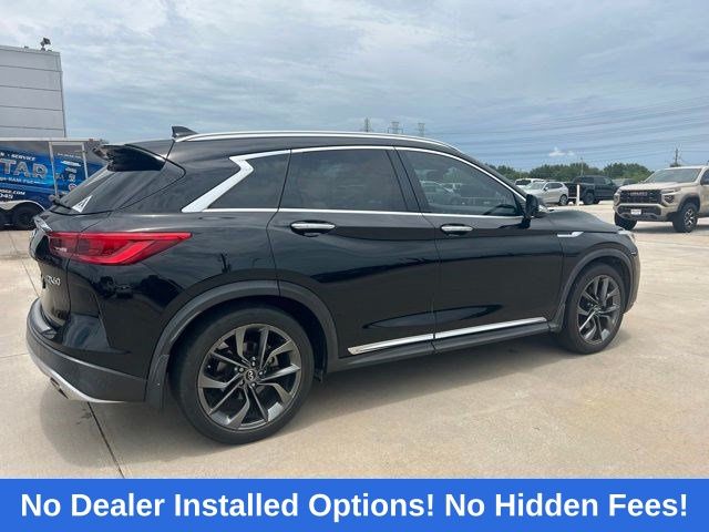 2019 INFINITI QX50 ESSENTIAL Black at South Houston Nissan