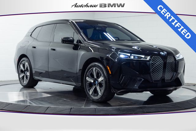 Black Sapphire Metallic 2024 BMW iX SUV / Crossover All-Wheel Drive Automatic