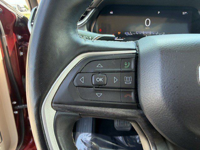 2021 Jeep Grand Cherokee L Limited Red at Texan Dodge Chrysler Jeep Ram