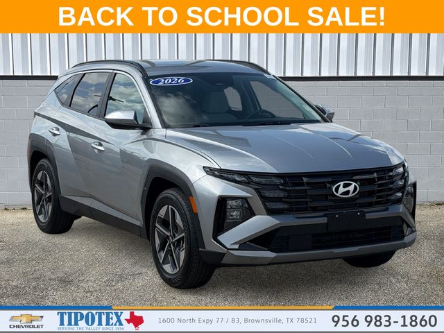 Shimmering Silver 2026 Hyundai Tucson SUV / Crossover Front-Wheel Drive 8-Speed Automatic