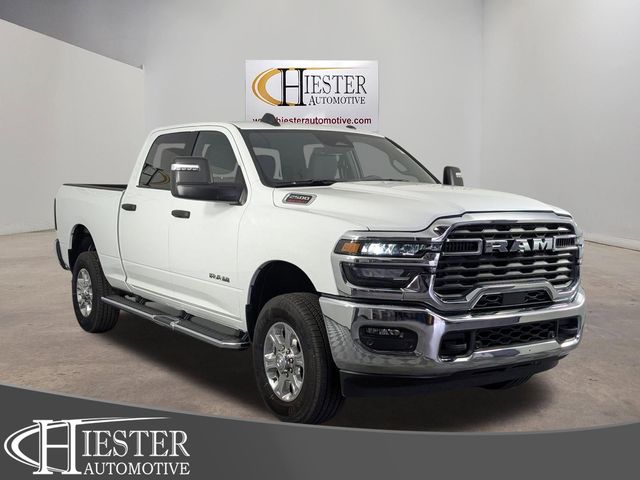Bright White Clearcoat 2026 RAM 2500 Big Horn Crew Cab 4WD Pickup Truck Four-Wheel Drive 8-Speed Automatic