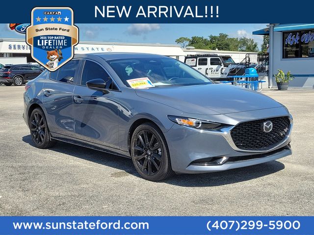 Gray Metallic 2025 Mazda MAZDA3 Sedan All-Wheel Drive 6-Speed Automatic