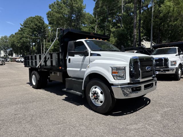 New 2027 White Ford 16FT DUMP/SHORT SIDES image 2