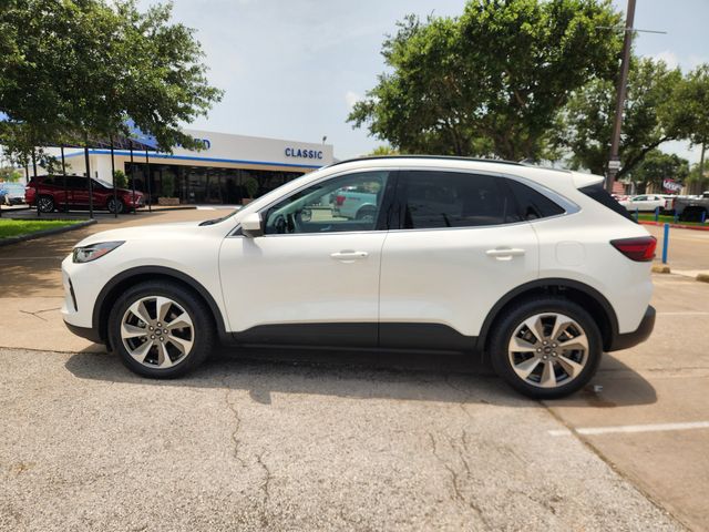 2023 Ford Escape Platinum White at DeMontrond Ford