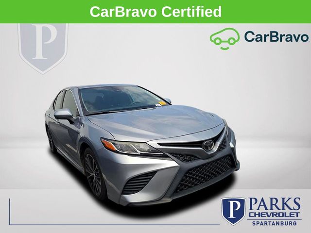 Celestial Silver Metallic 2019 Toyota Camry Sedan Front-Wheel Drive 8-Speed Automatic