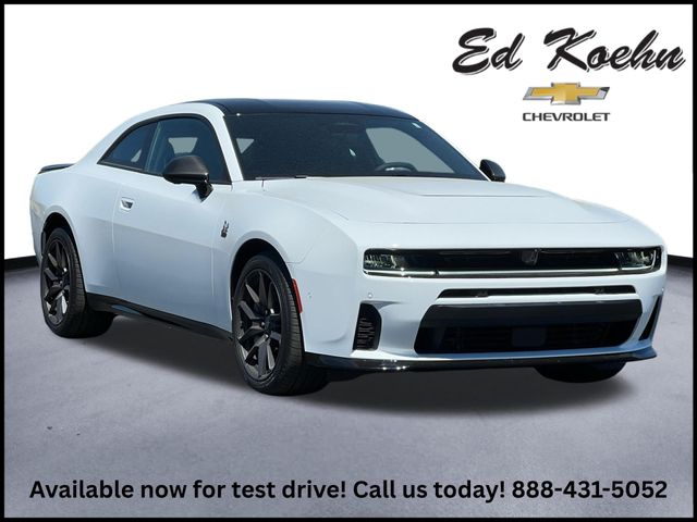 Bright White Clearcoat 2026 Dodge Charger Daytona Coupe All-Wheel Drive 8-Speed Automatic