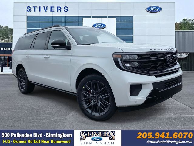 Star White Metallic Tri-Coat 2025 Ford Expedition SUV / Crossover Four-Wheel Drive Automatic