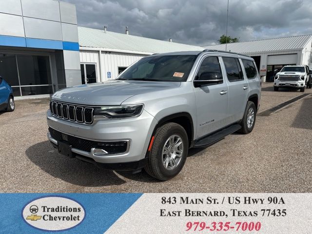 Silver Zynith 2024 Jeep Wagoneer RWD SUV / Crossover 4X2 8-Speed Automatic