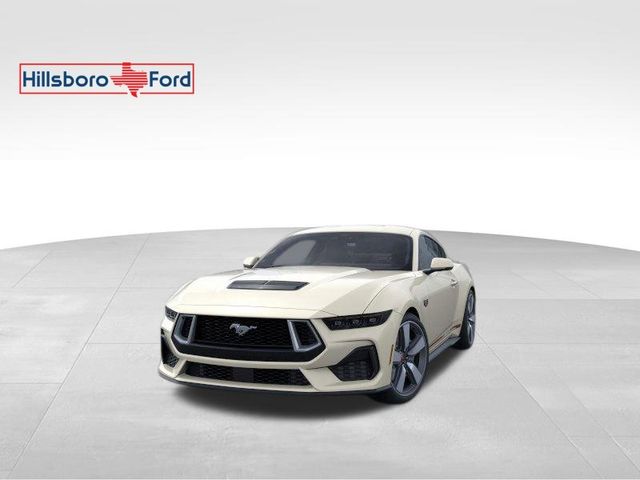 2025 White Ford Mustang RWD Coupe
