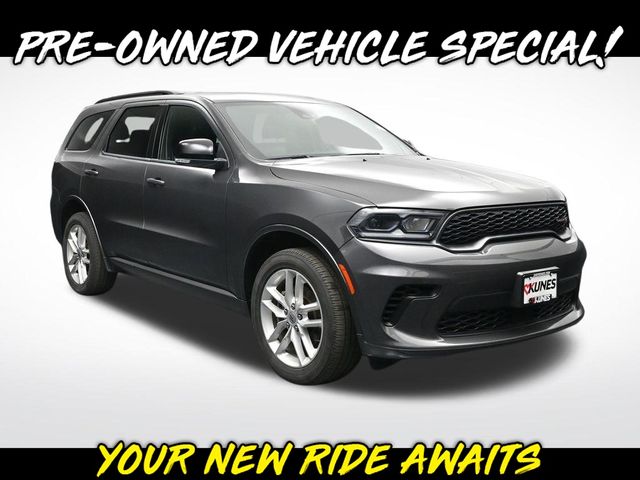 Vapor Gray 2024 Dodge Durango GT Plus AWD SUV / Crossover All-Wheel Drive 8-Speed Automatic